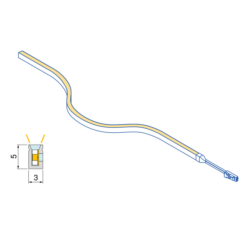 Neonlynx 3x5 LED traka