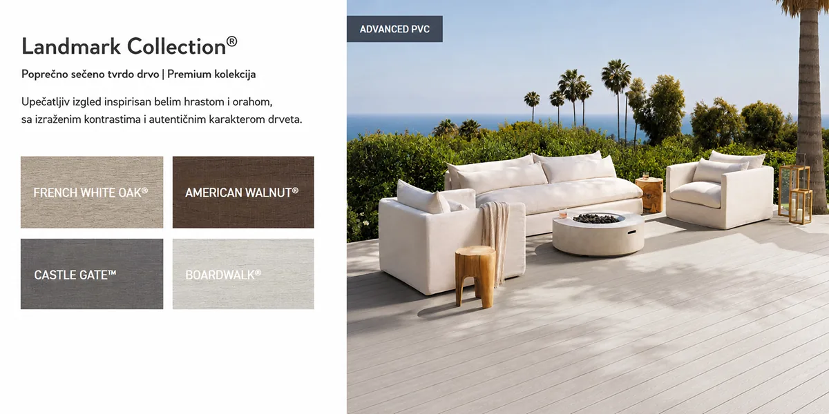 TimberTech Advanced PVC Landmark Collection deking