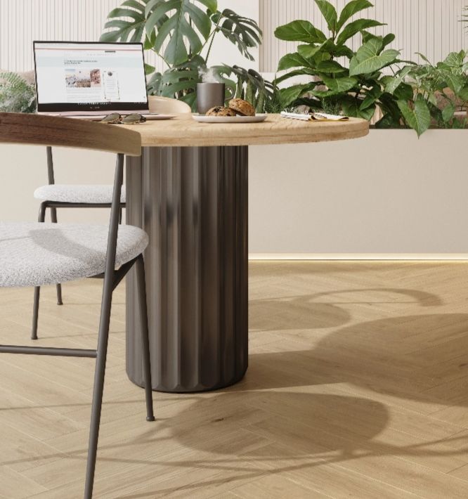 Pod u obliku riblje kosti — Blonde Montanara Oak